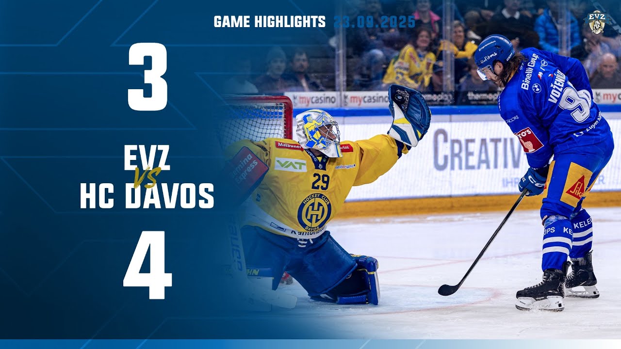 Game Highlights: EVZ vs HC Davos 3:4 (SO)