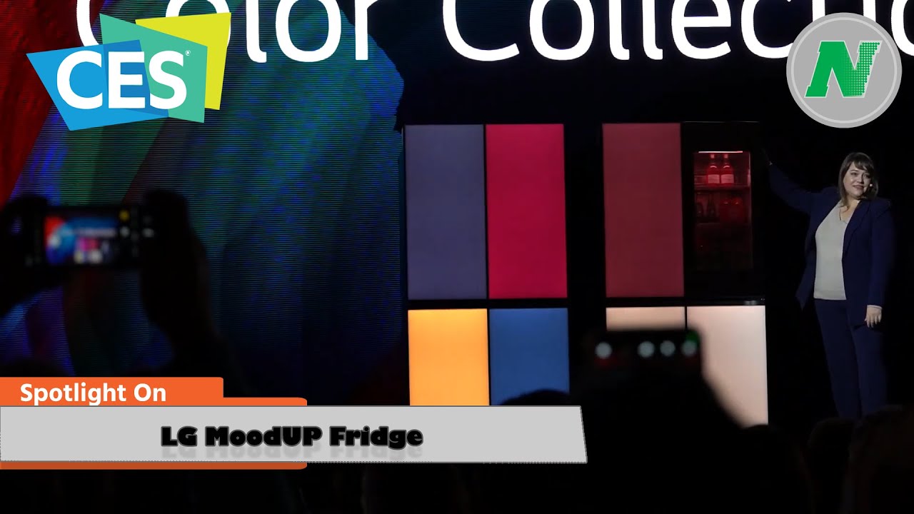 CES 2023 - Spotlight On LG MoodUP Fridge