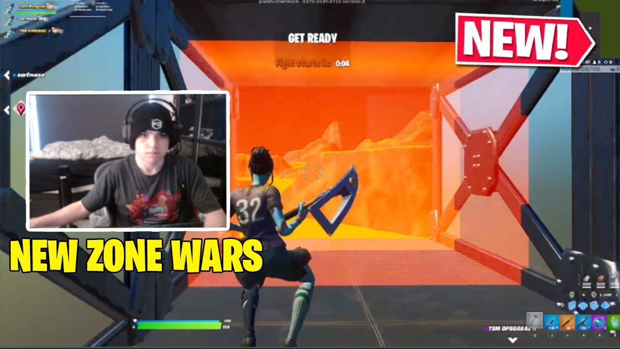 Mongraal Plays NEW Zone Wars Game MODE!