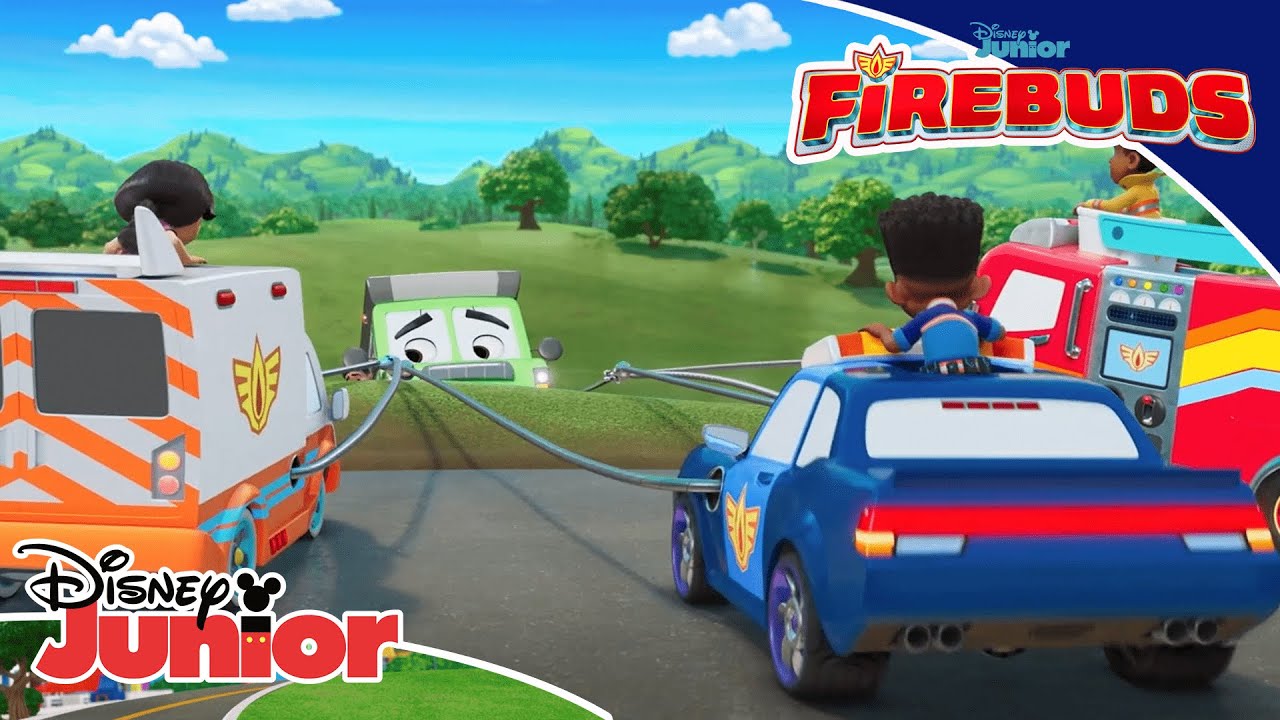 It's Cleaning Time 🧹 | Firebuds 🚨 | Disney Junior MENA