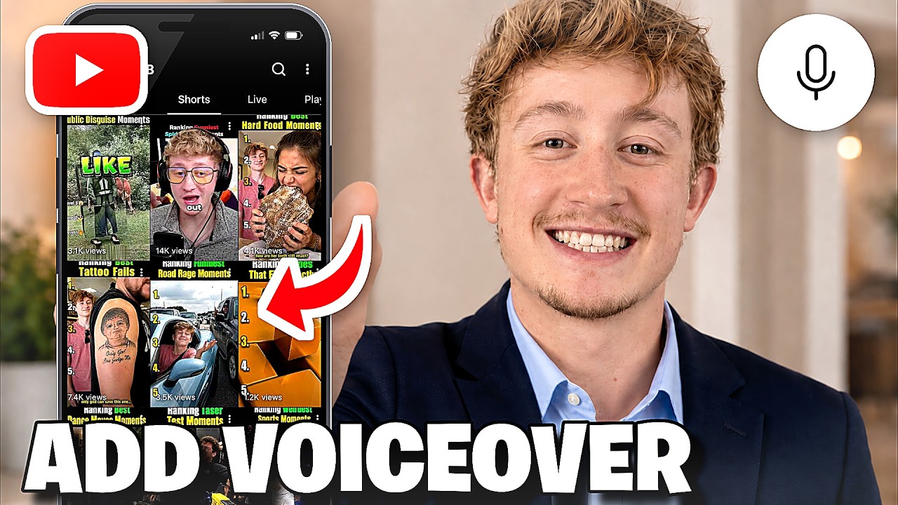 How To Add Voiceover To YouTube Shorts - Full Guide