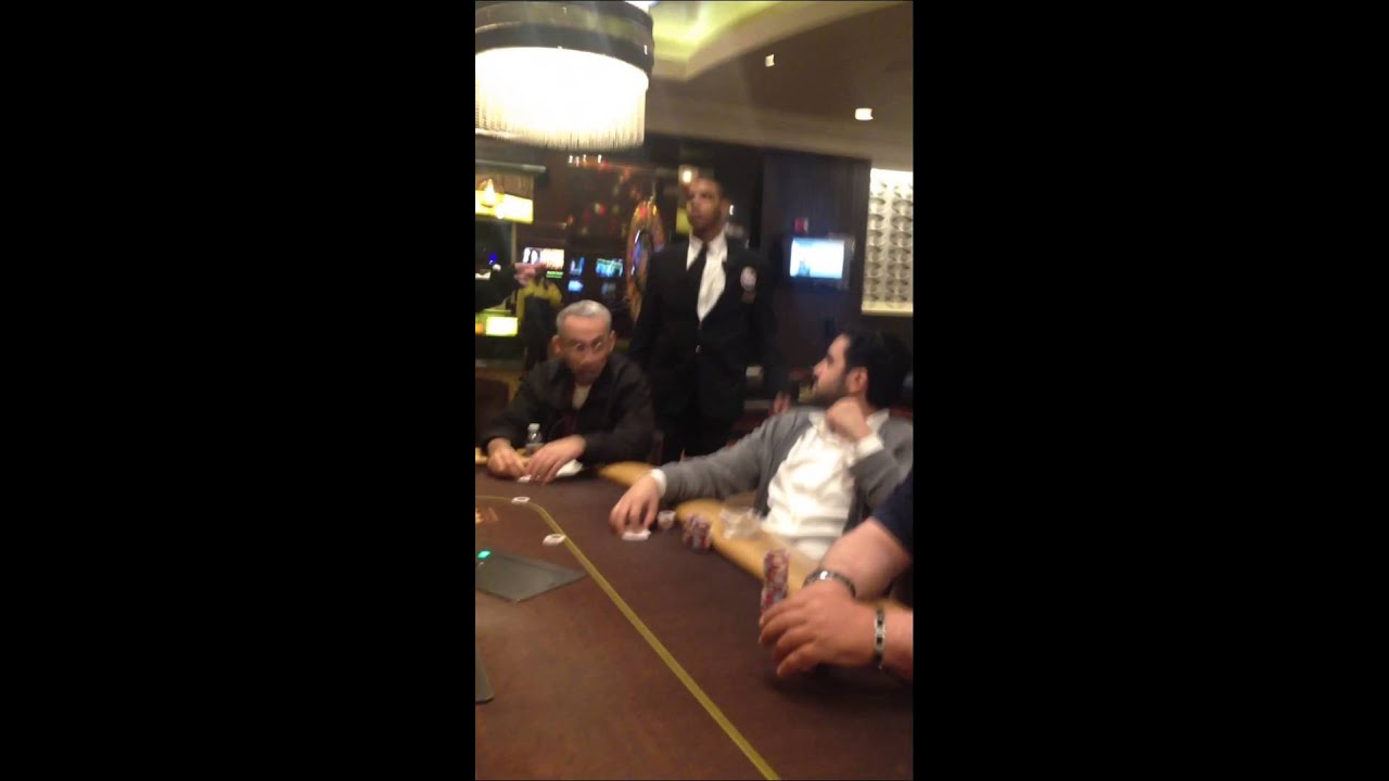 Poker Fight. Verbal Altercation at the Golden Nugget in Atlantic City