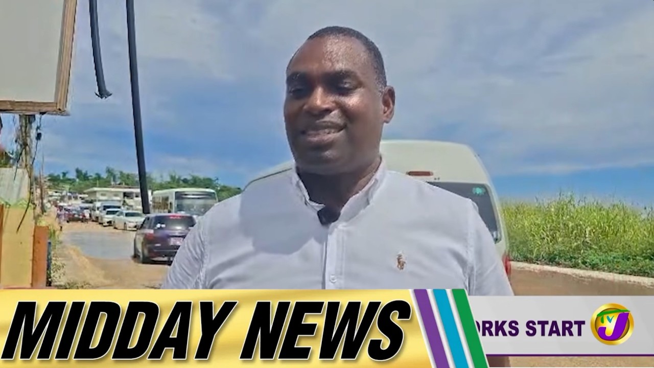 Delays Expected as Lucea Roadworks Start | Midday News