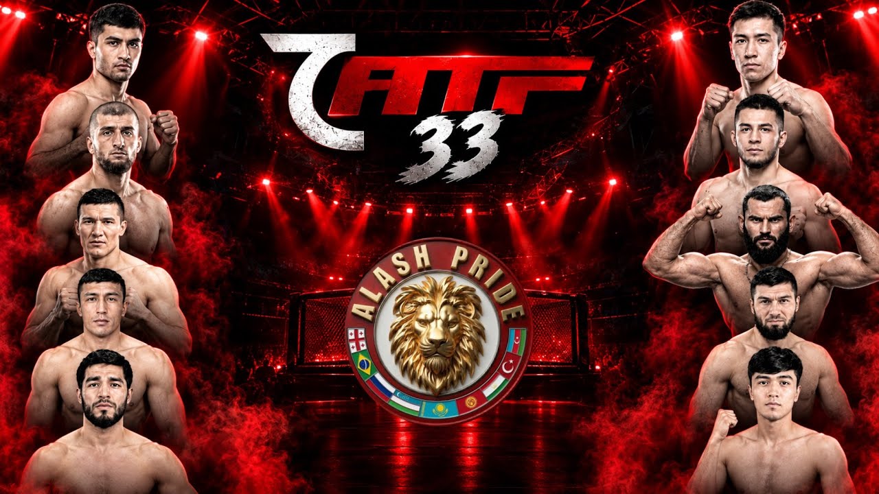 ATFC 33 & ALASHPRIDE 129 | 10.09.2026 | 18:00 | Bukhara  | #live