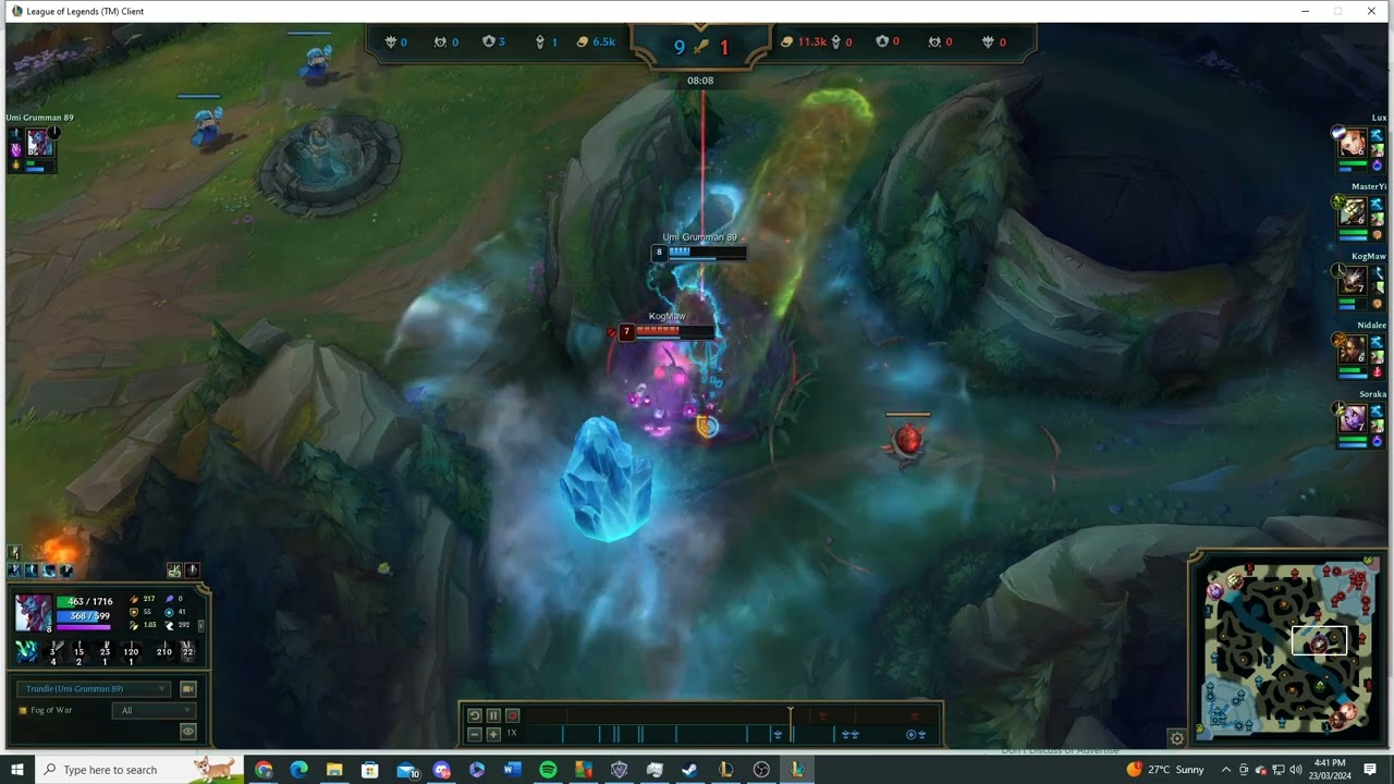 KG Speed run 1v5 intermediate bots League of Legends - World Record