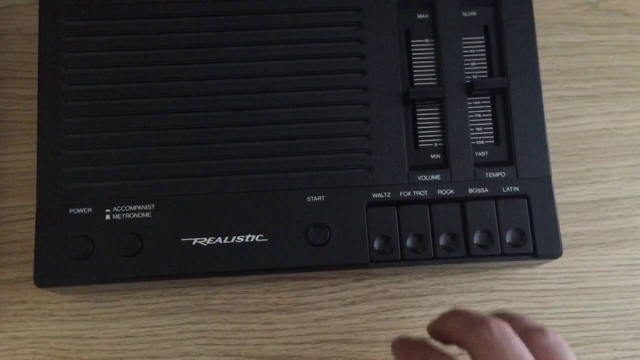 Realistic Concertmate - Vintage Drum Machine / Metronome