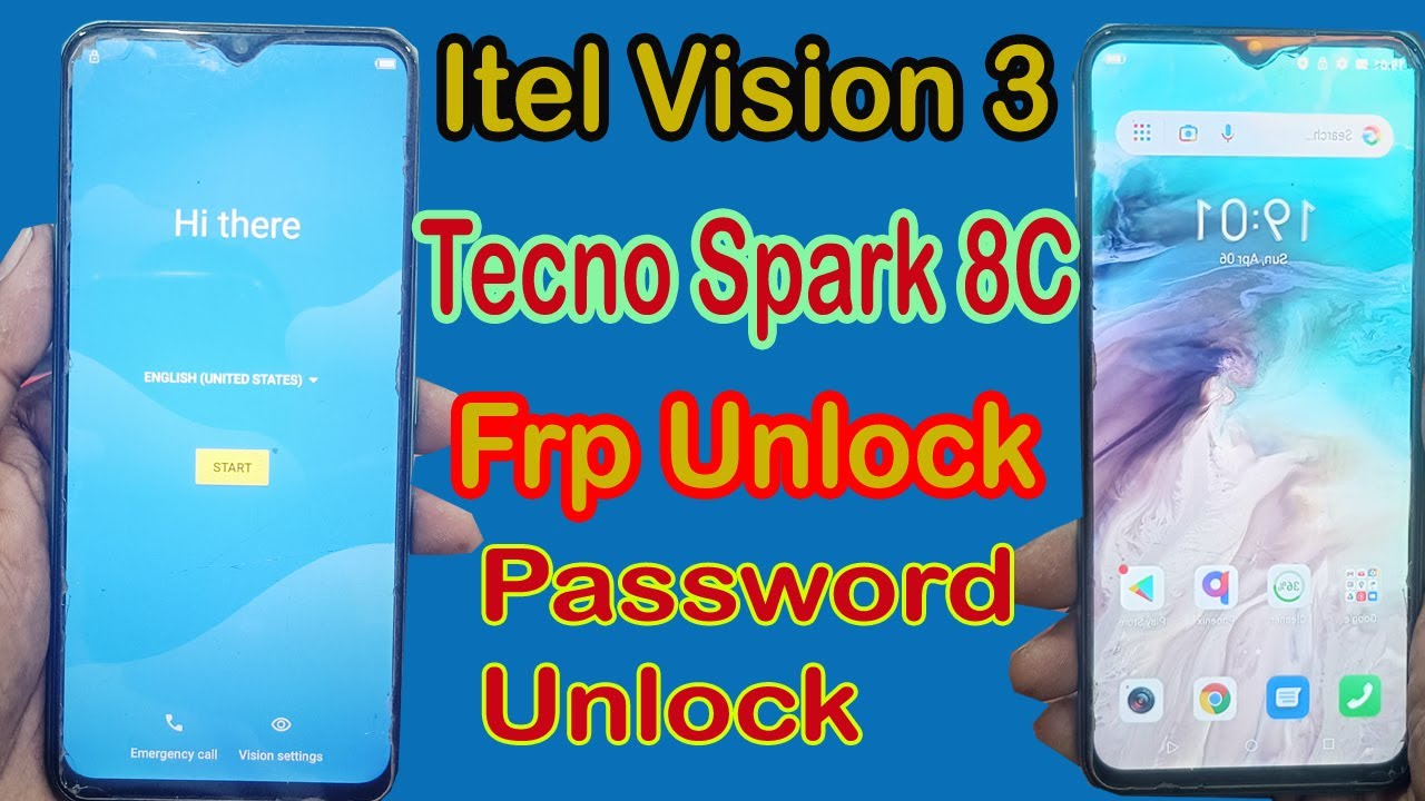 Itel Vision 3 (S661LP) Frp Unlock By Umt | Tecno Spark 8C Frp Bypass By Umt 100% Working Umt Dongle