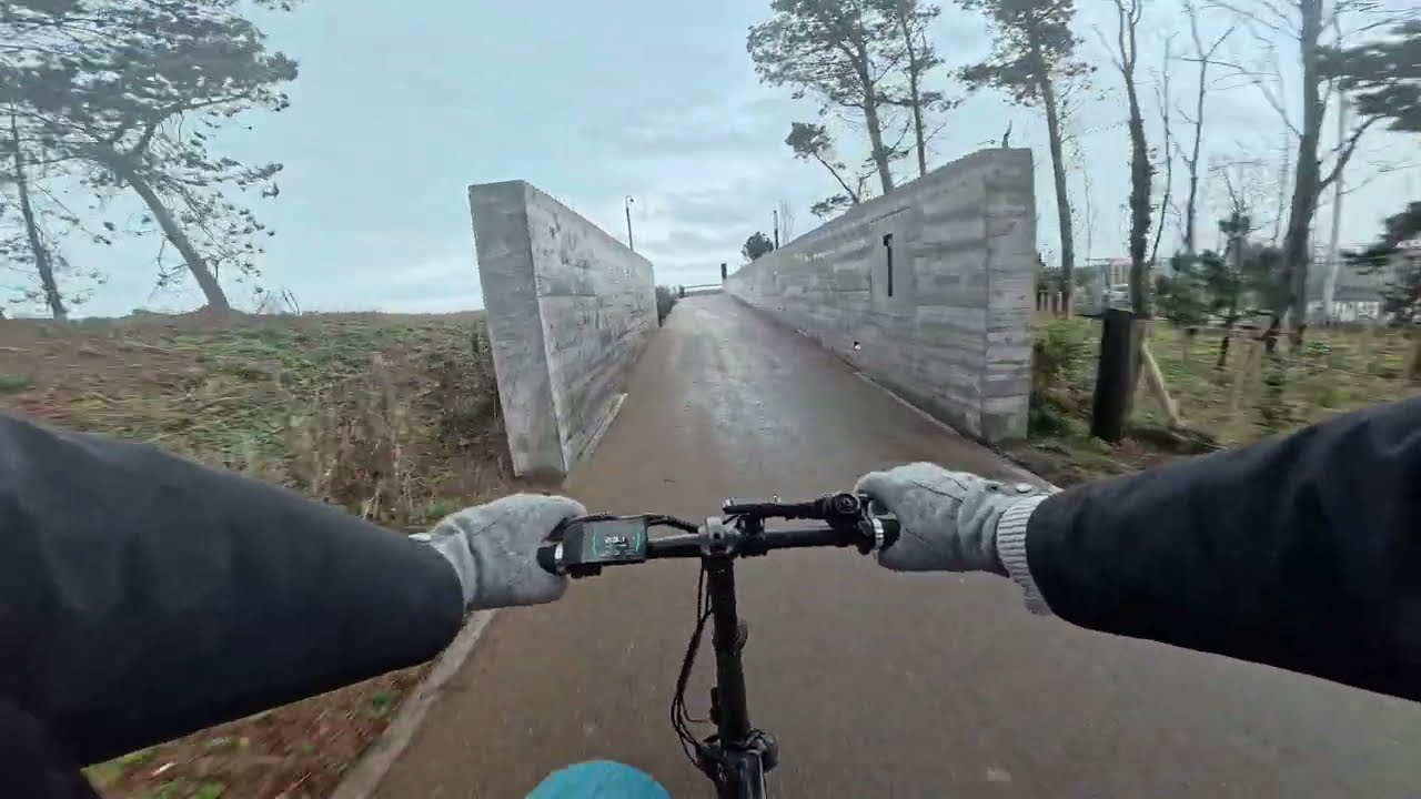 Dublin by bike: Dublin Port Greenway - January 2026