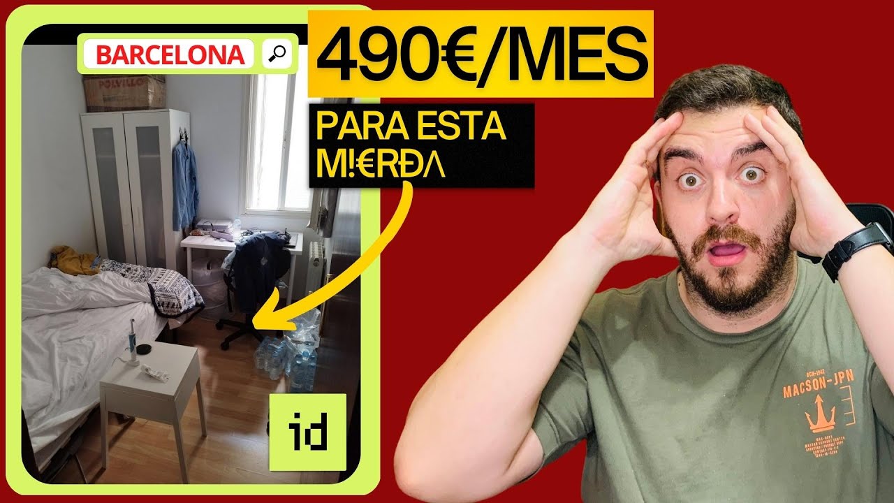 ¡Reaccionando a habitaciones de alquiler por Barcelona!