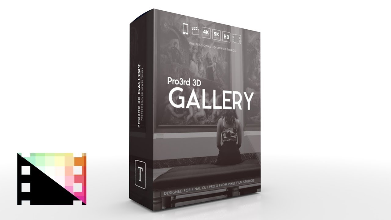 Pro3rd 3D Gallery   Professional 3D Lower Thirds for Final Cut Pro   Pixel Film Studios