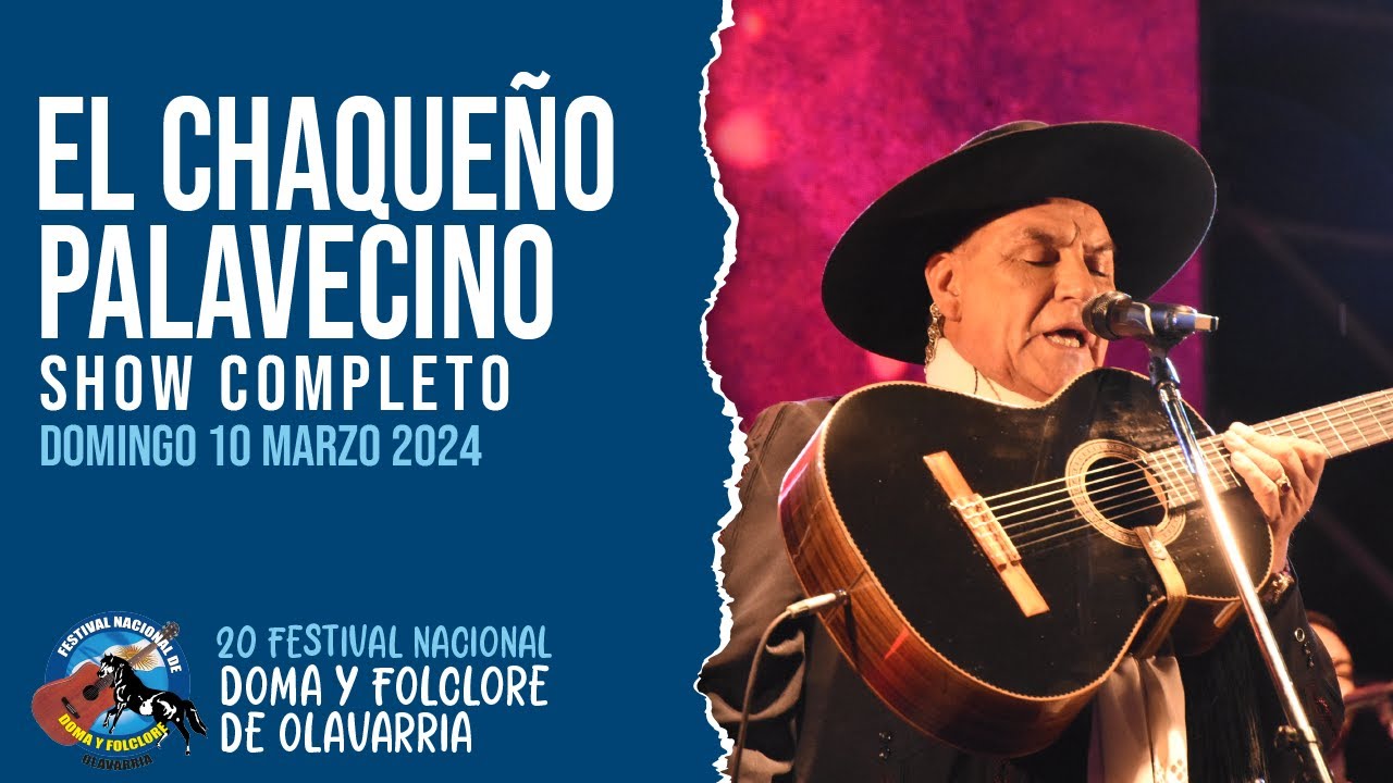 Festival de Olavarr&iacute;a 2024 &ndash; D&iacute;a 3 &ndash; Chaque&ntilde;o Palavecino