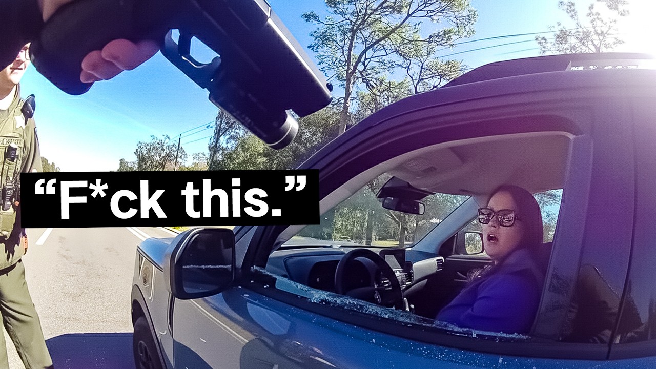 Most Entitled Driver Ever vs Best No-Nonsense Cops