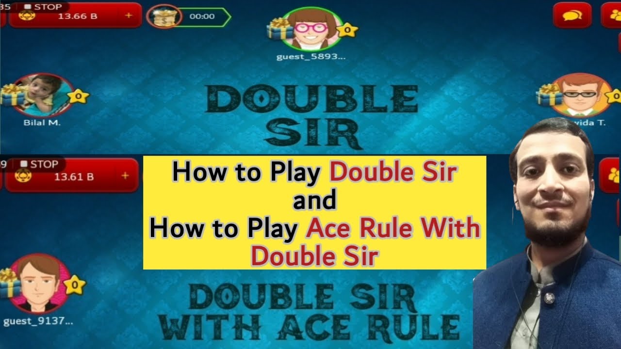 Cards Game | Double Sir and Ace Rule