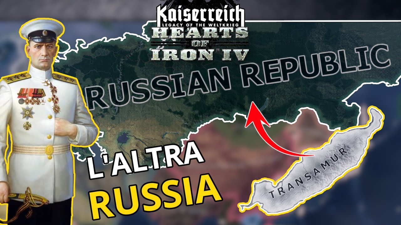 Da Vladivostok a Berlino - Transamur into Russia - HOI IV  Kaiserreich Gameplay ITA