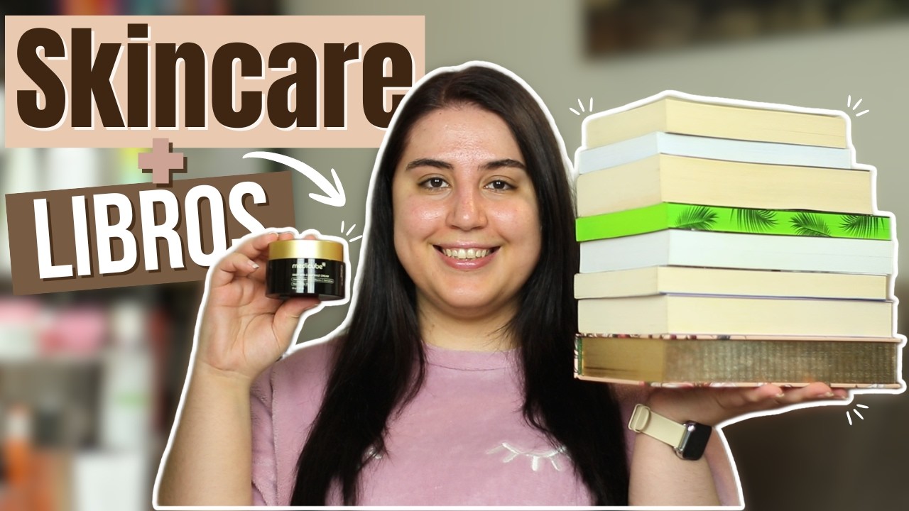 BOOKTAG del Skincare🧴Limpieza, tónico y... Muchos LIBROS! 📚