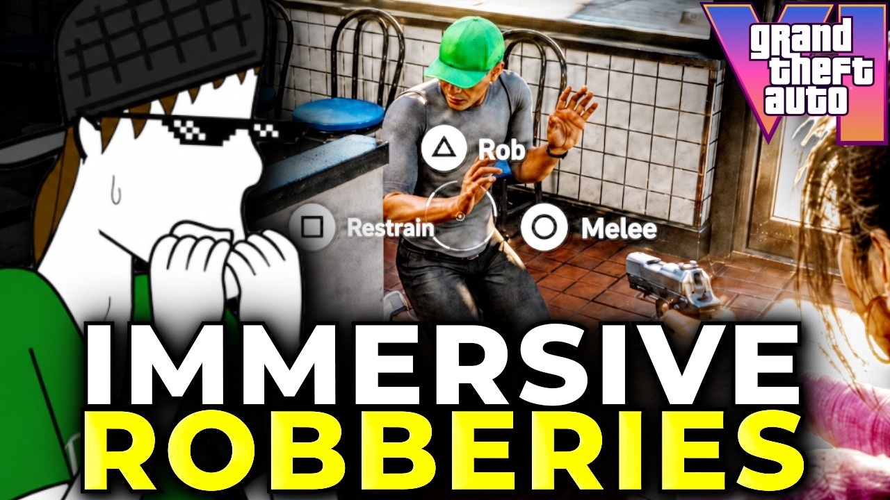 Новая механика ограблений в GTA 6 будет просто безумной.