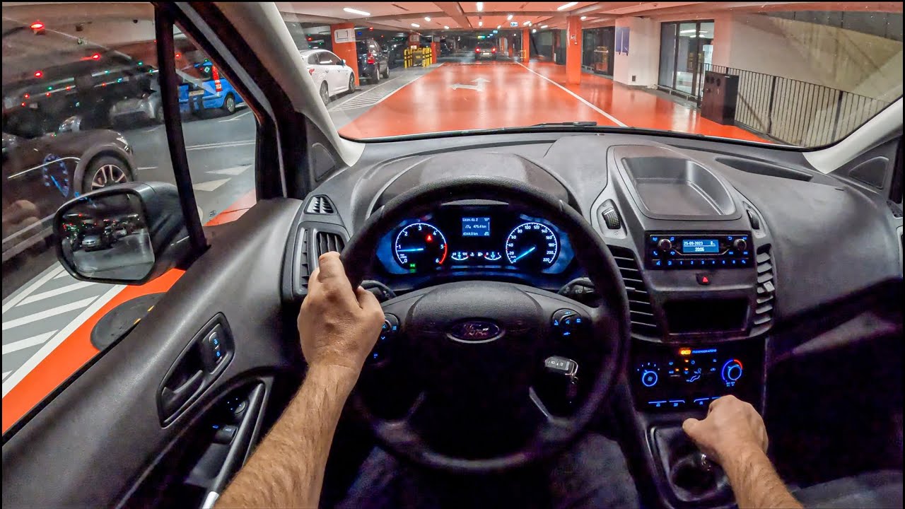 2023 Ford Transit Connect Night [1.5 EcoBlue 100HP] |0-100| POV Test Drive #1870 Joe Black