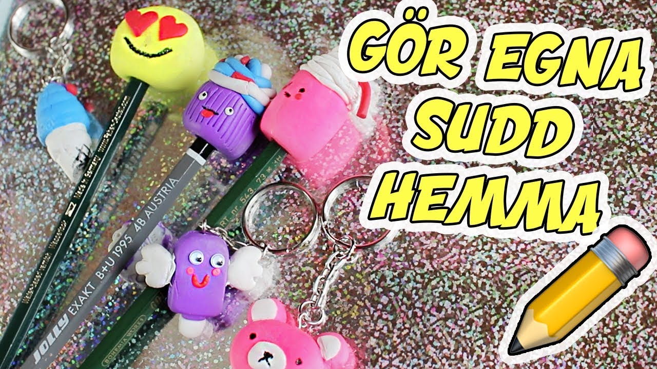 Gör egna sudd hemma!✏️