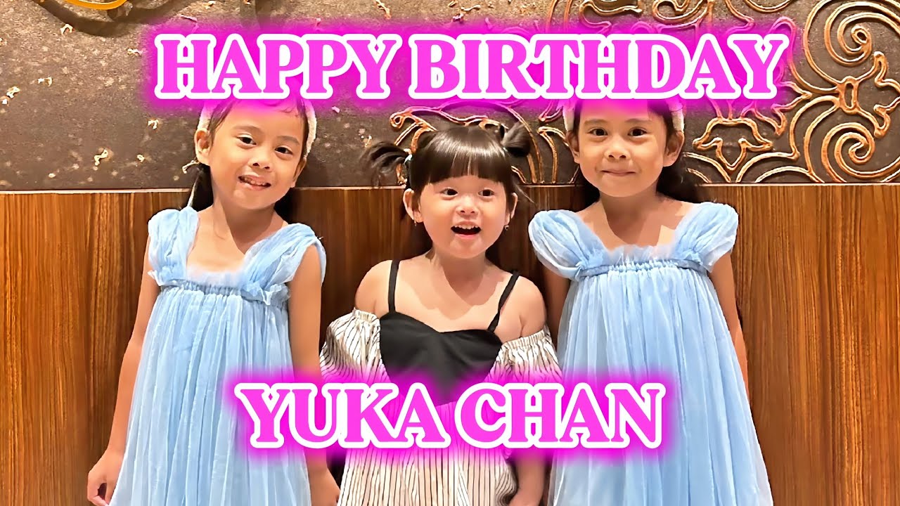 HAPPY BIRTHDAY BESTIE YUKA CHAN✨️‼️ #vlog #ulangtahun #yukachan #mariebellatwins