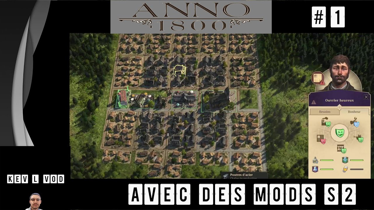 Ancien Monde : Les deux première villes #1 | ANNO 1800