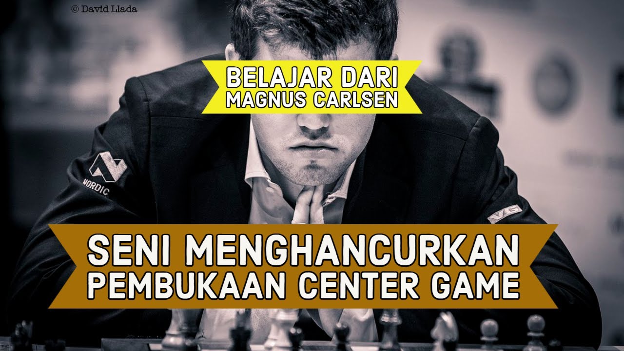 Cara Carlsen menghancurkan Center Game
