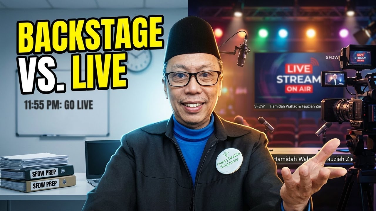 Live SFDW with Hamidah Wahad and Fauziah Zie