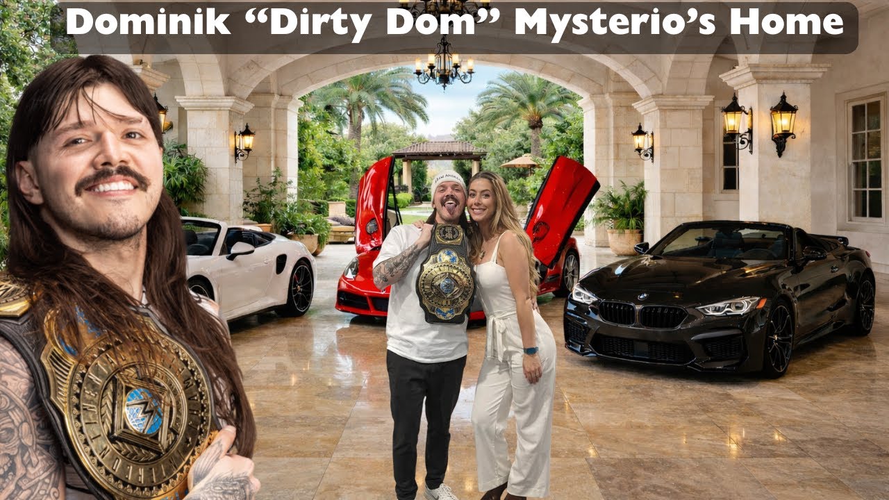 Dominik “Dirty Dom” Mysterio’s California Home – WWE Heat, Fame & a Rebel Lifestyle