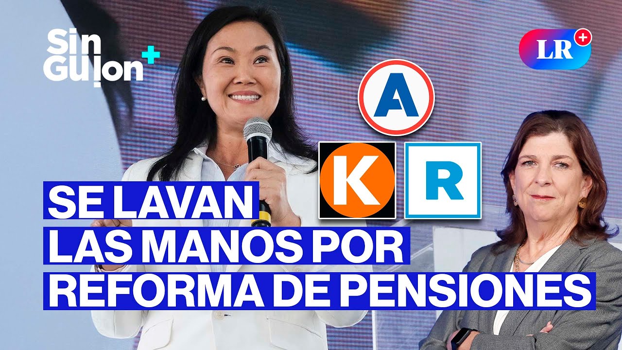 La increíble historia del PACTO y las AFP y MINISTROS se quedan | Sin Guion con Rosa María Palacios
