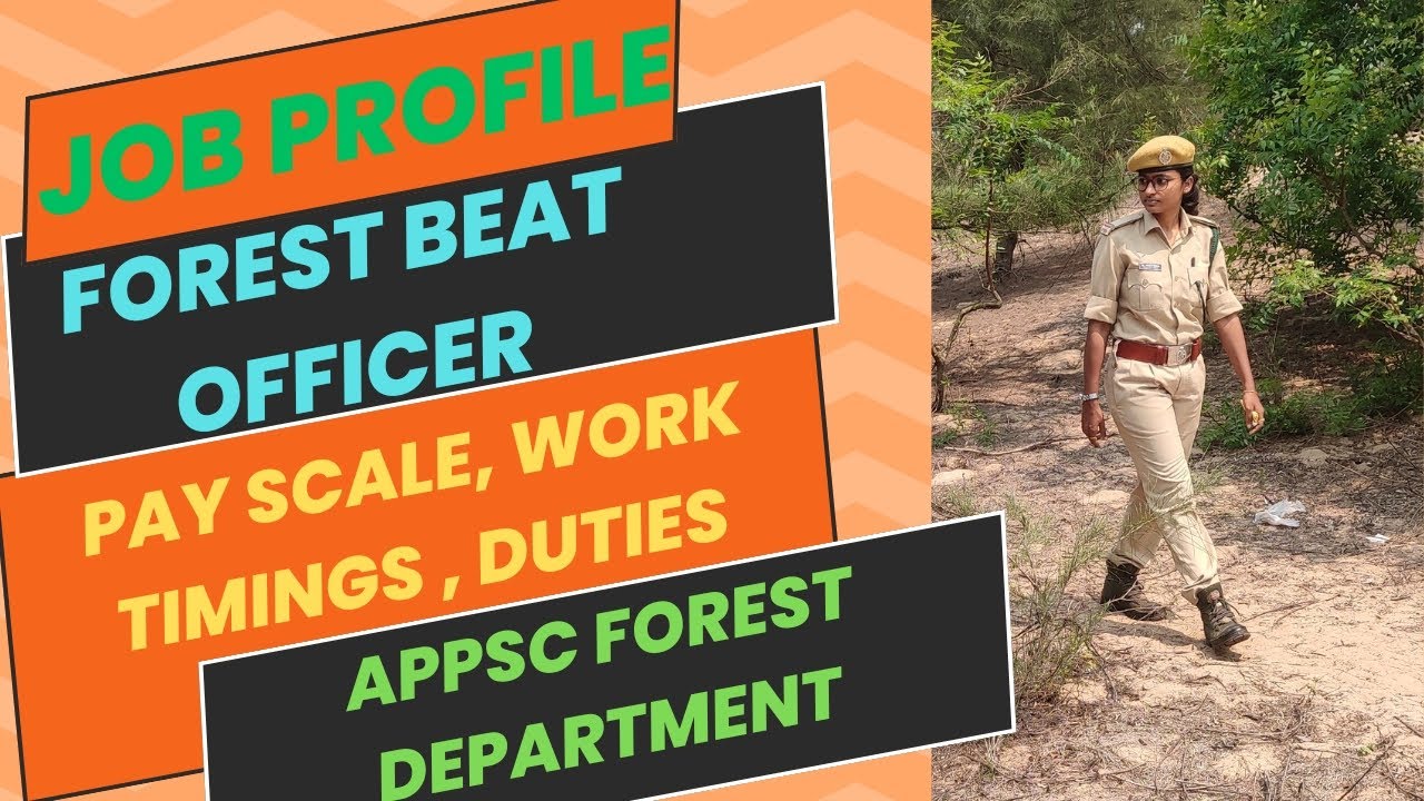 Forest beat officer FBO Job profile in telugu 