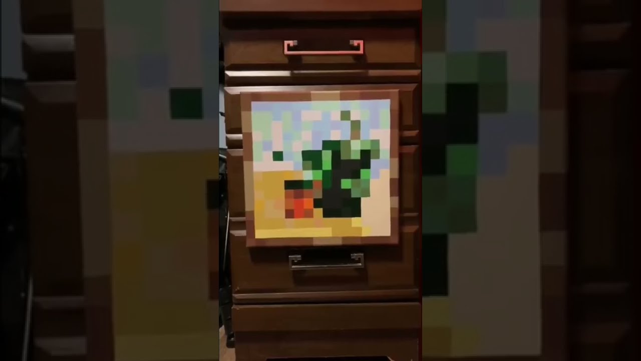 Making a Real Minecraft Painting