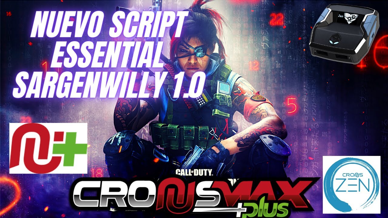 Nuevo Script Warzone Essential SargenWilly 1.0 / Cronus Zen / Cronus Max Plus