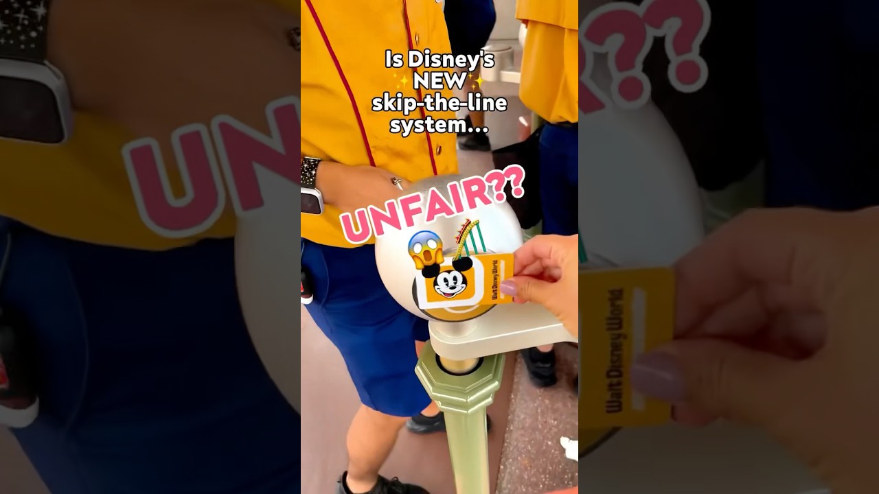 Is Disney&rsquo;s NEW Skip-the-Line Service UNFAIR? 😱