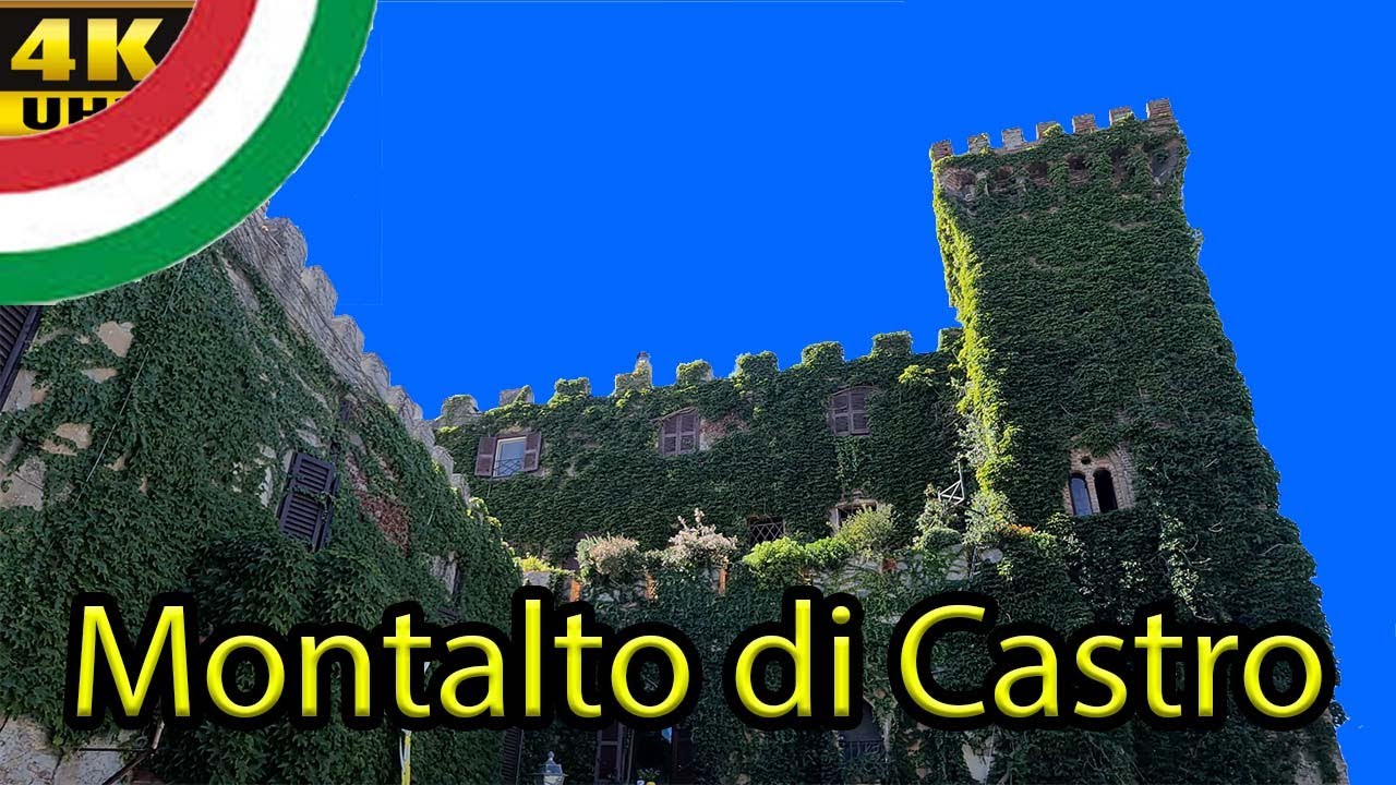 Montalto di castro Maremma Italy Walking tour
