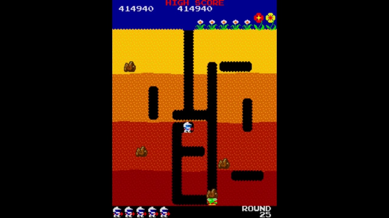 【Arcade】DIGDUG／ディグダグ