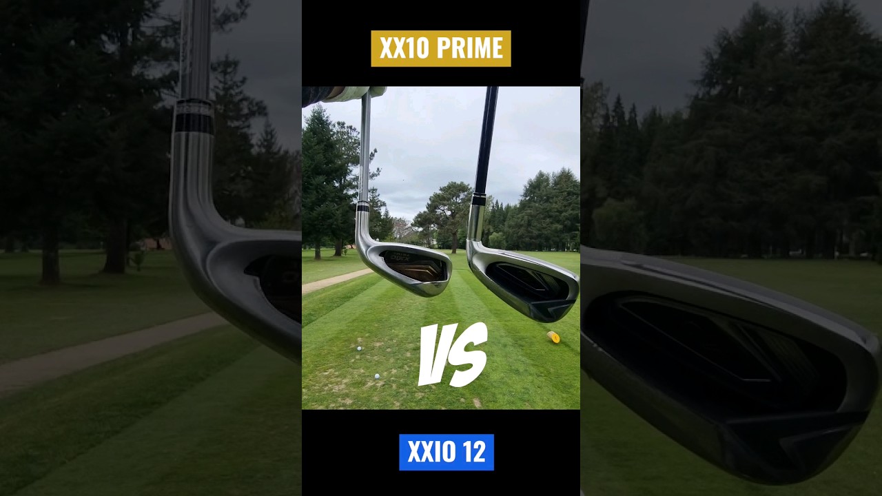 XXIO HIERROS - PRIME vs 12 #golfswing #golfer #xxio ⛳️🏌&zwj;♀️