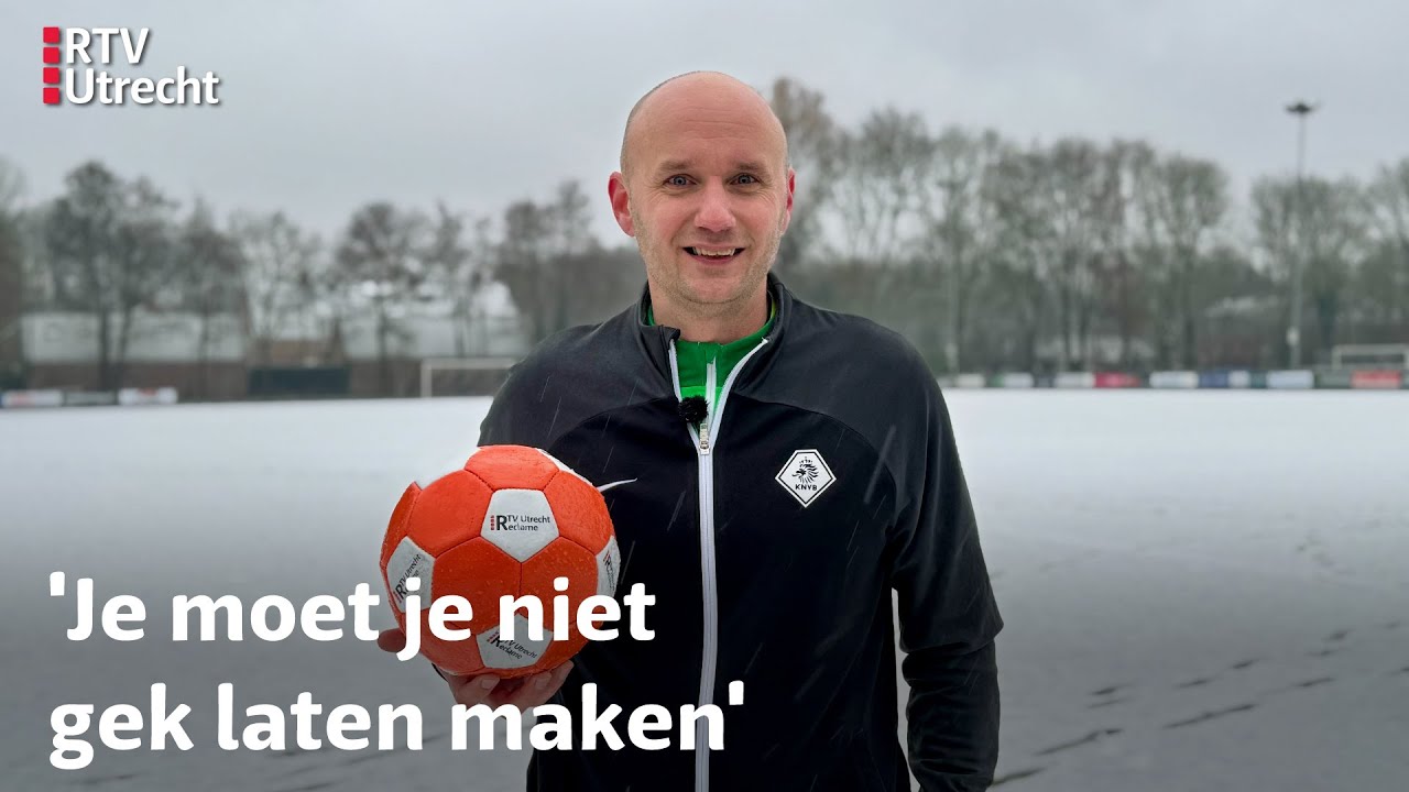 Scheidsrechter Michael grijpt net naast prijs, maar fluit vrolijk verder | RTV Utrecht