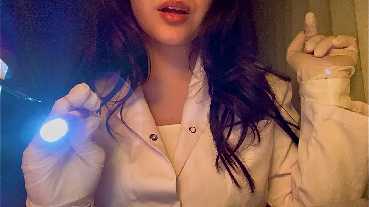 [türkçe asmr] Göz Muayenesi Asmr- Doktor Roleplay 