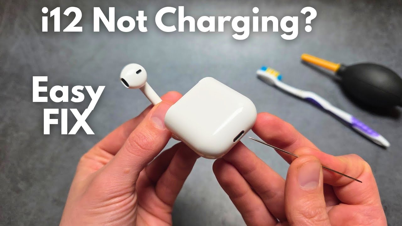 i12 TWS Not Charging? How to FIX Easily (Case + Earphones)