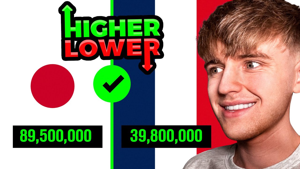 В какой стране численность населения больше?