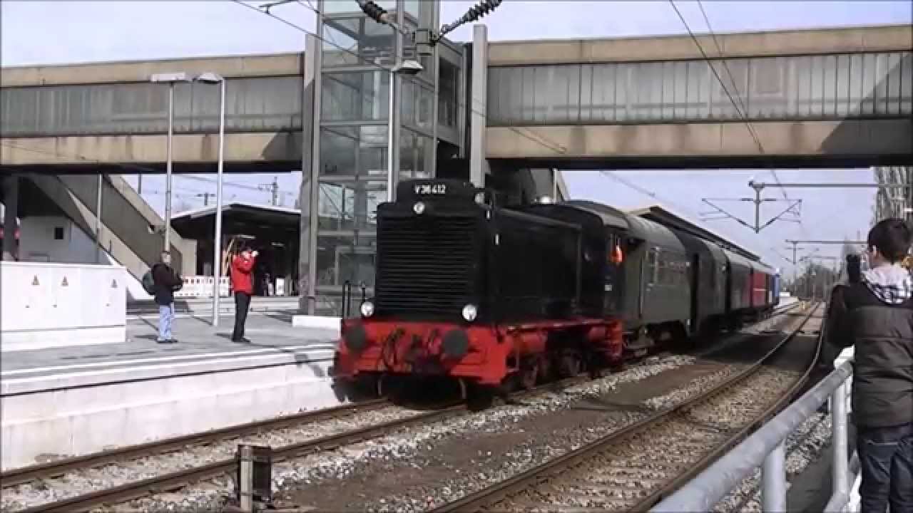 Ostfriesland- Rundfahrt mit der historischen Diesellok V 36 412 (Und AKE-Rheingold)