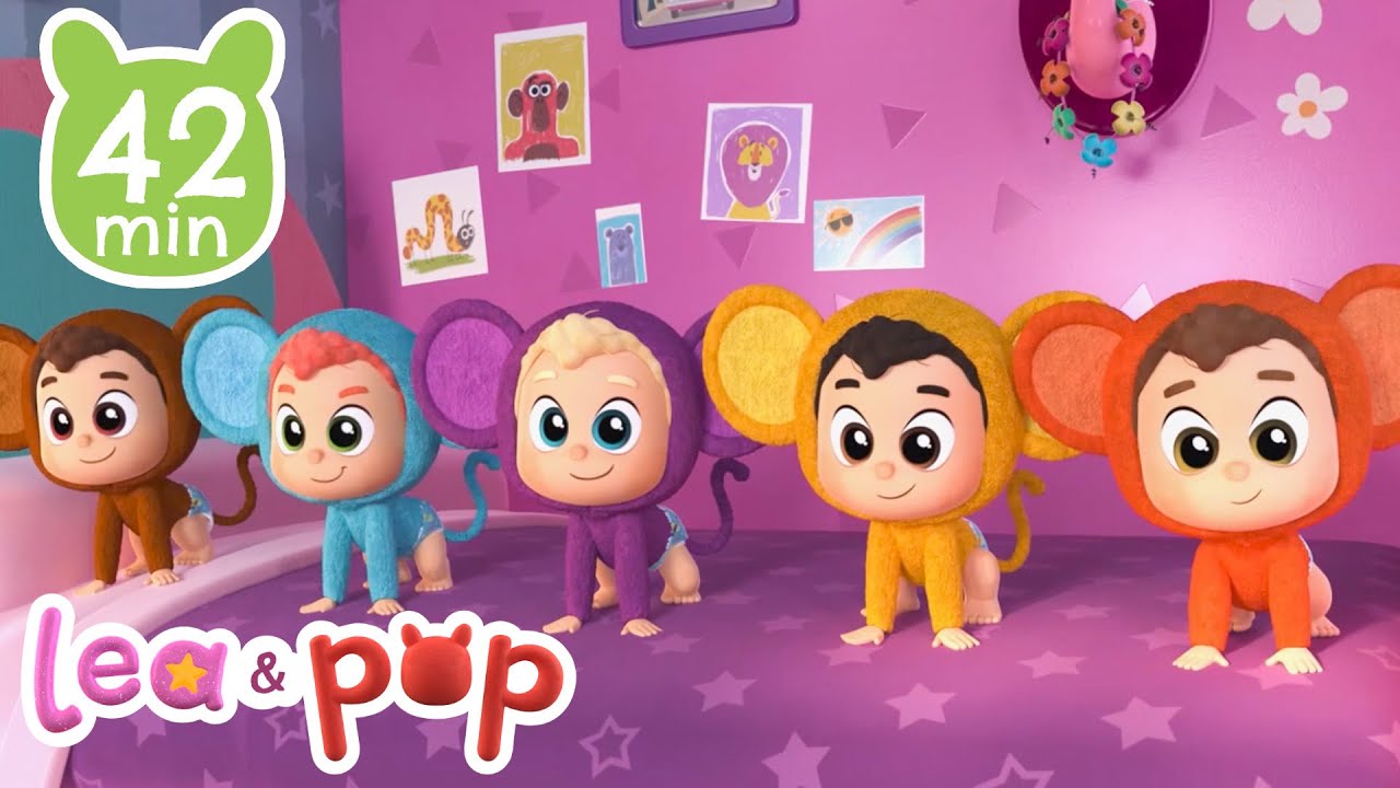 Cinco Macaquinhos e mais músicas infantis de Lea e Pop