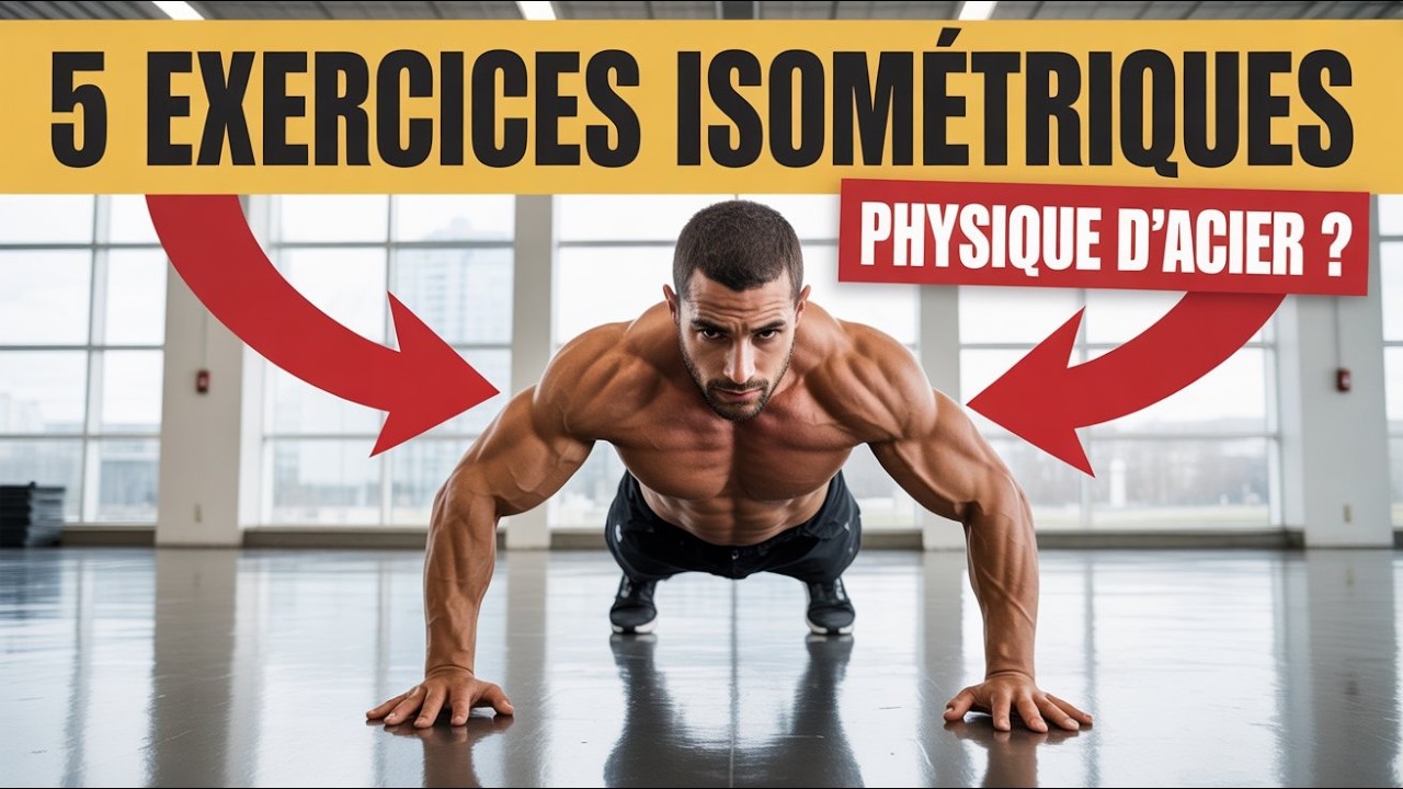 5 Exercices ISOMÉTRIQUES Qui Forgent un PHYSIQUE D’ACIER INDESTRUCTIBLE