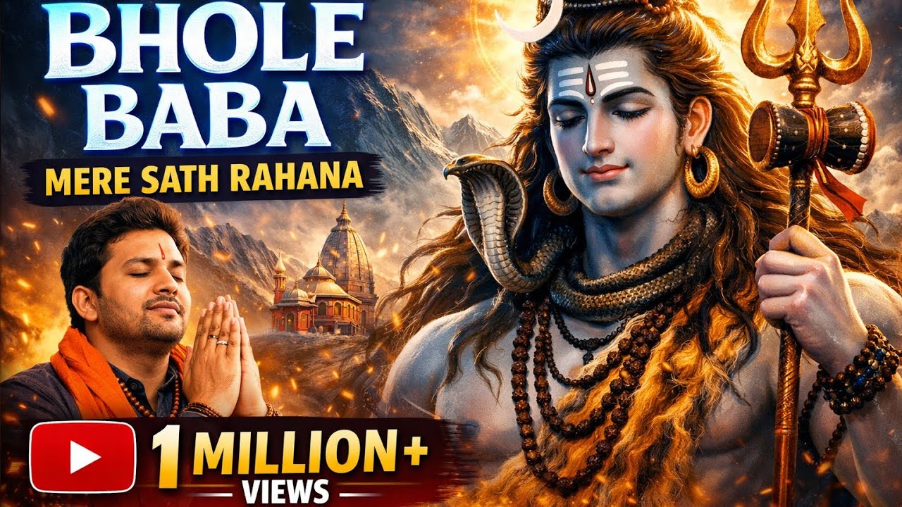 अगर महादेव आपके साथ हैं तो ये भजन जरूर सुनें | Bhole Baba Mere Sath Rahna | Shiv Bhajan 2026