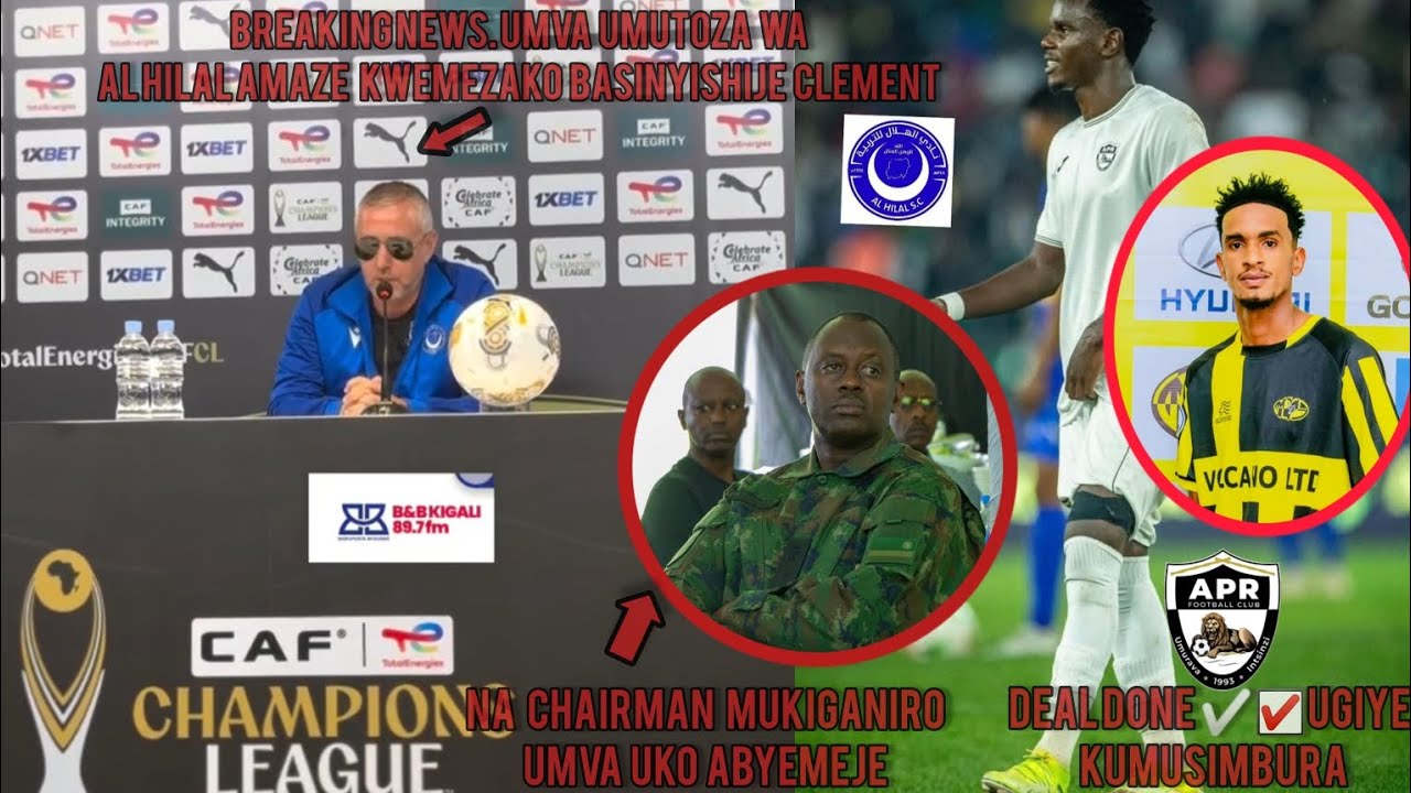⚫APR FC🆕⚫Chairman Wa APR Numutoza wa Al hilal Babyemeje☑️Usimbura Clement Yamaze Gusinya✅Million300💲