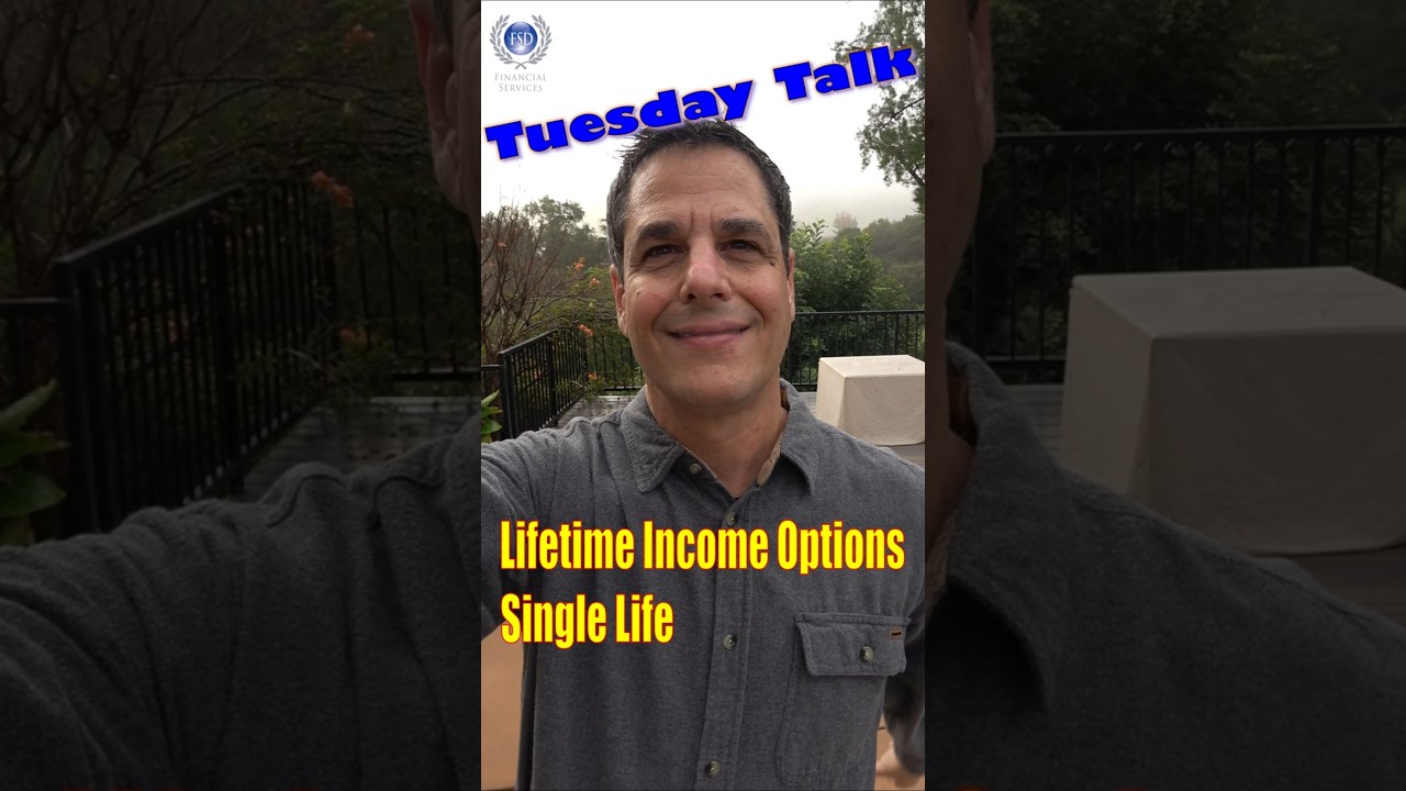 Tuesday Annuity Talk: 📅 Dive into SINGLE Life Lifetime Income with Immediate Annuities (SPIA)!