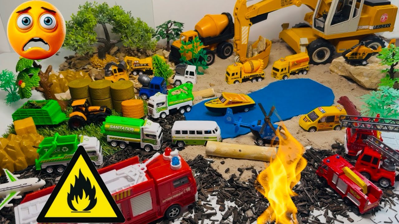 Mini Monde avec des véhicules | DIY Mini World | Vidéo pour enfants | Diorama
