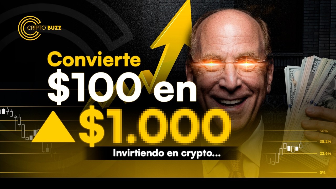 😱AS&Iacute; PAS&Eacute; de $100 a $1,000 en CRIPTO ➤ Estrategia segura de INVERSI&Oacute;N 2026