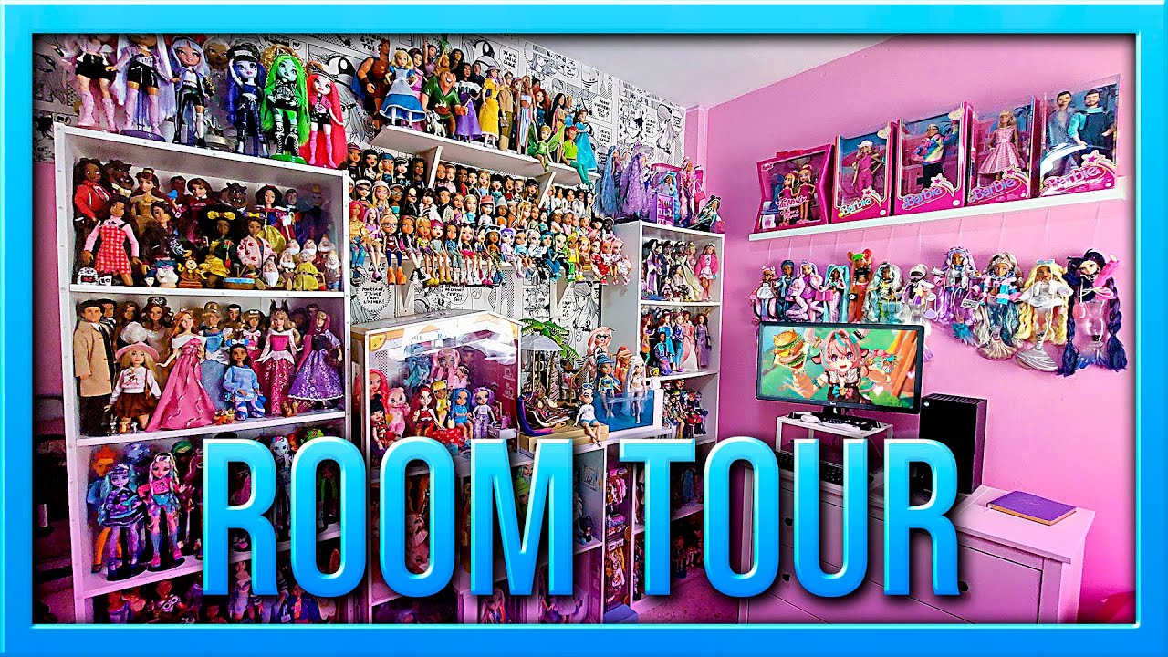 📐+300 MUÑECAS EN UNA HABITACIÓN DE 3M² 📏 ROOM TOUR 2025
