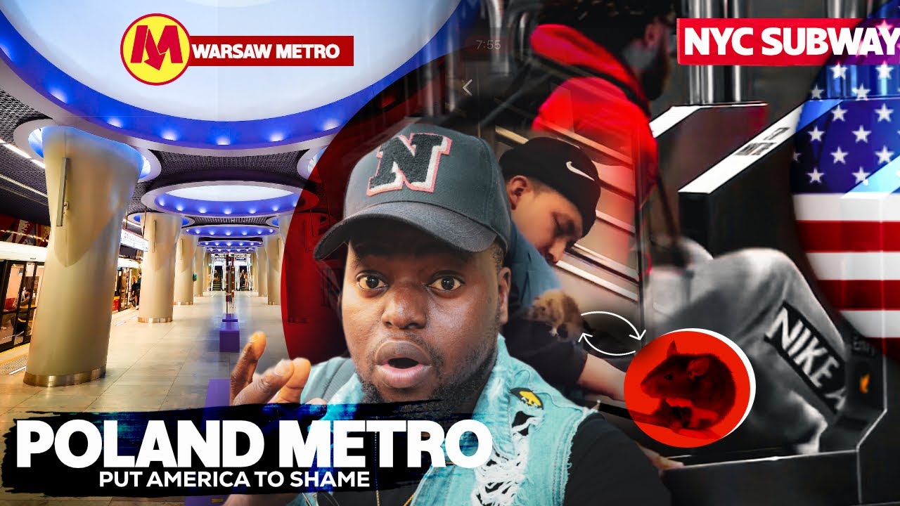 Американцы не поверят в польскую инфраструктуру | Америка, не завидуй 😡 (метро Нью-Йорка)