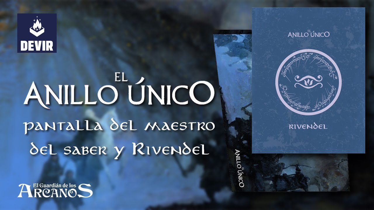 El Anillo Único 2ª ed. - Pantalla del Maestro del Saber & Rivendel (Devir)